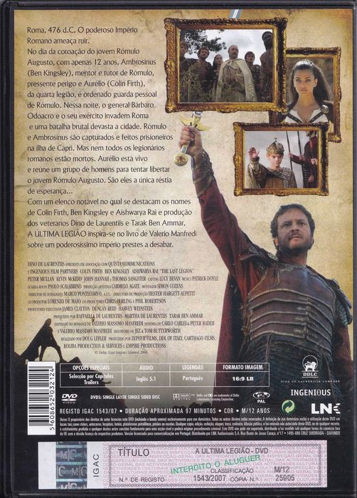 DVD - A Última Legião
