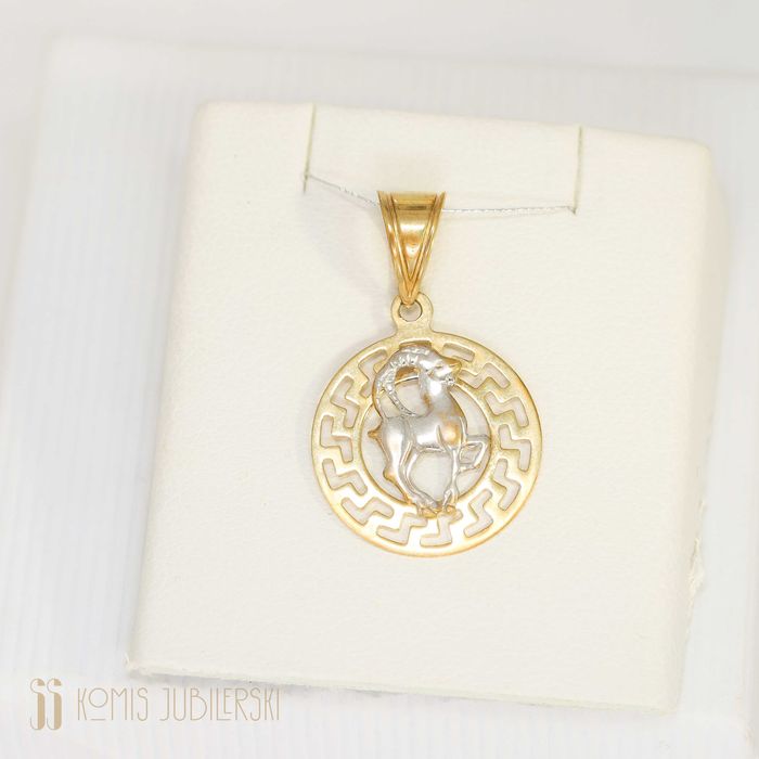 Złota zawieszka 333