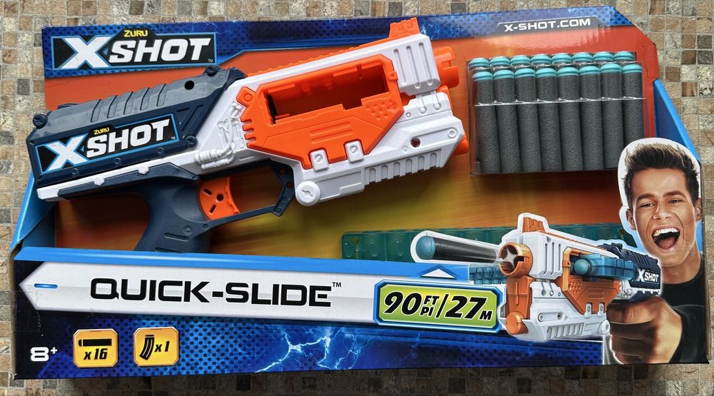 Швидкострільний бластер Zuru Excel Quick Slide