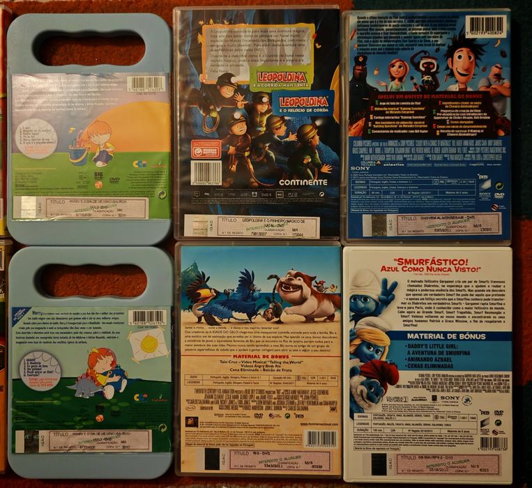 DVD Desenhos animados