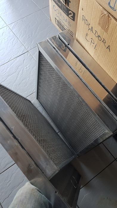Filtros gordura metálico exaustor industriais