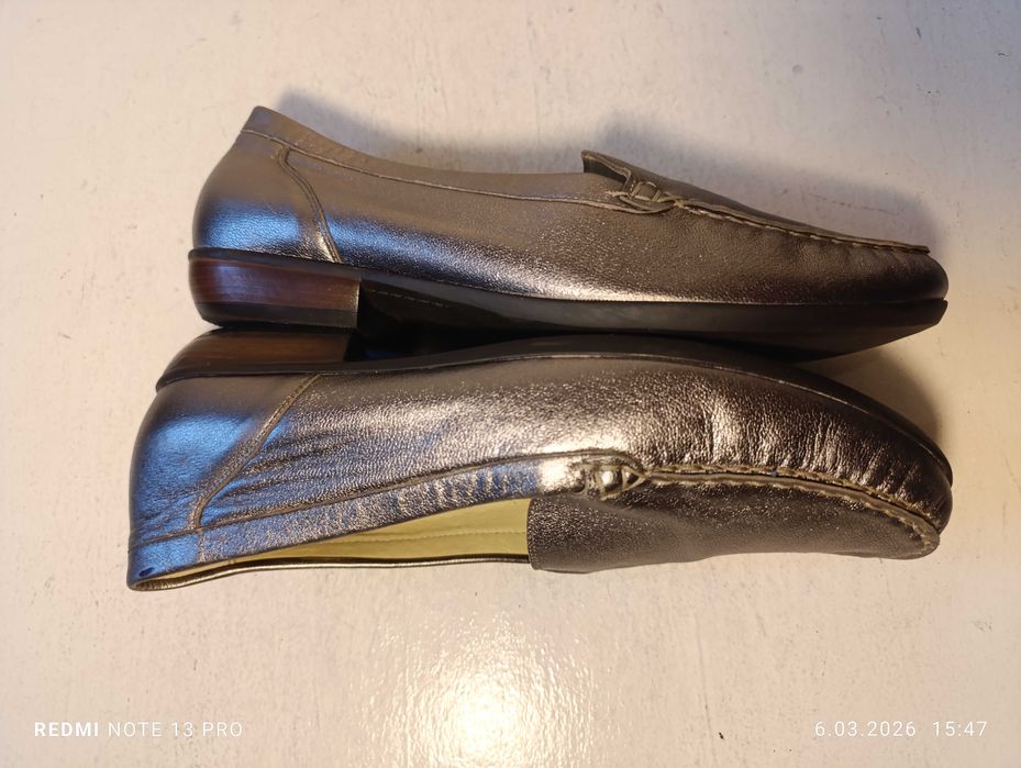 mokasyny skórzane Waldlaufer