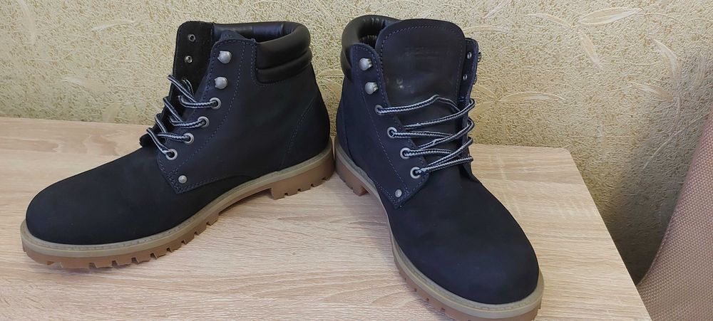 Чоловічі черевики сині