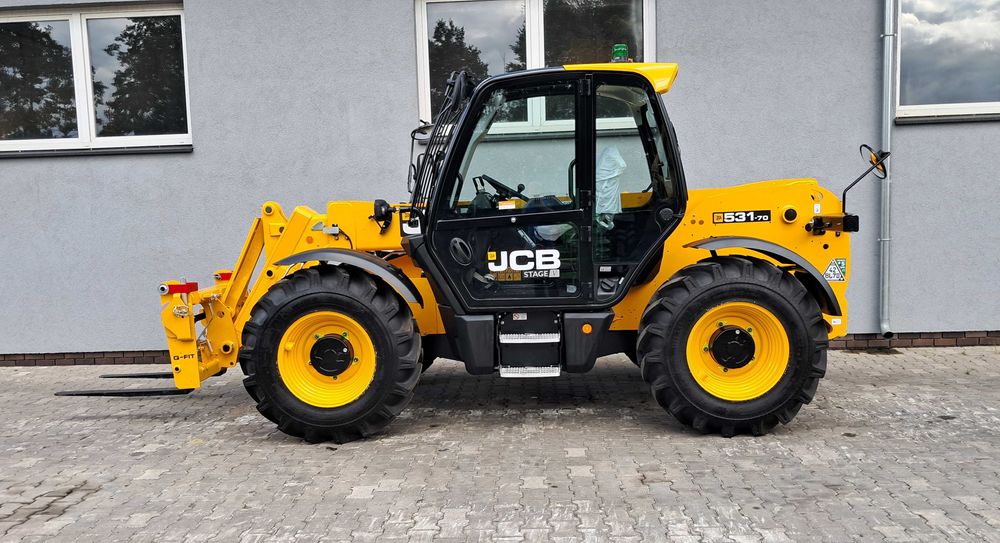 JCB 531-70 KLIMA Joystick 2025r FABRYCZNIE NOWA Kamera Ładowarka 7m
