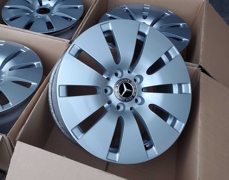 Alufelgi 17 5x112 Mercedes A B C V CLA Vito Viano Oryginalne ! 439#