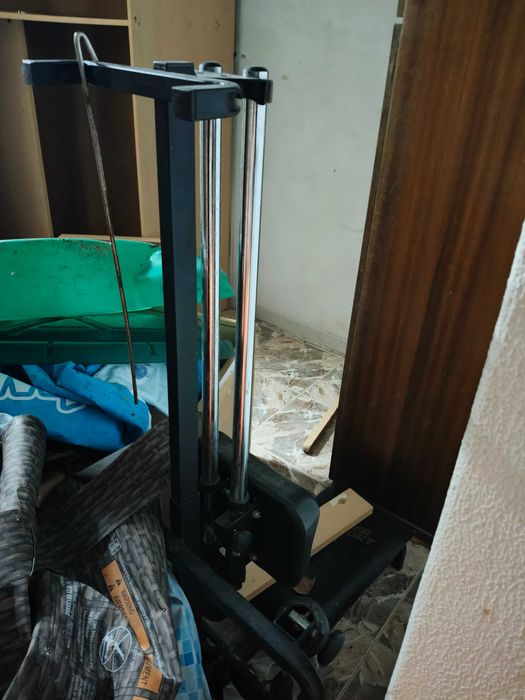 Maquina de remos e abdominais