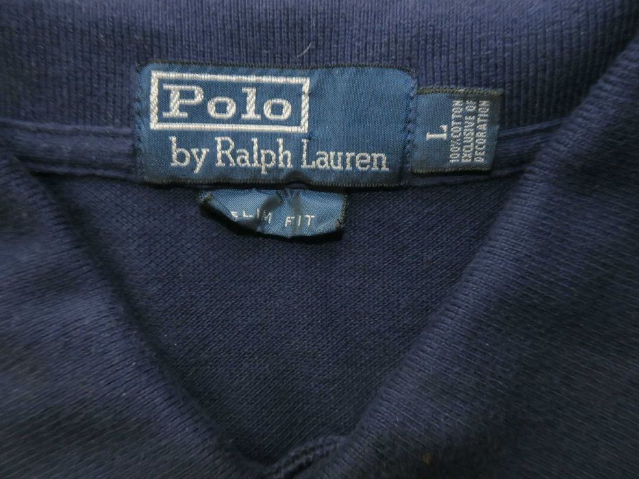 Ralph Lauren longsleeve polo L slim fit