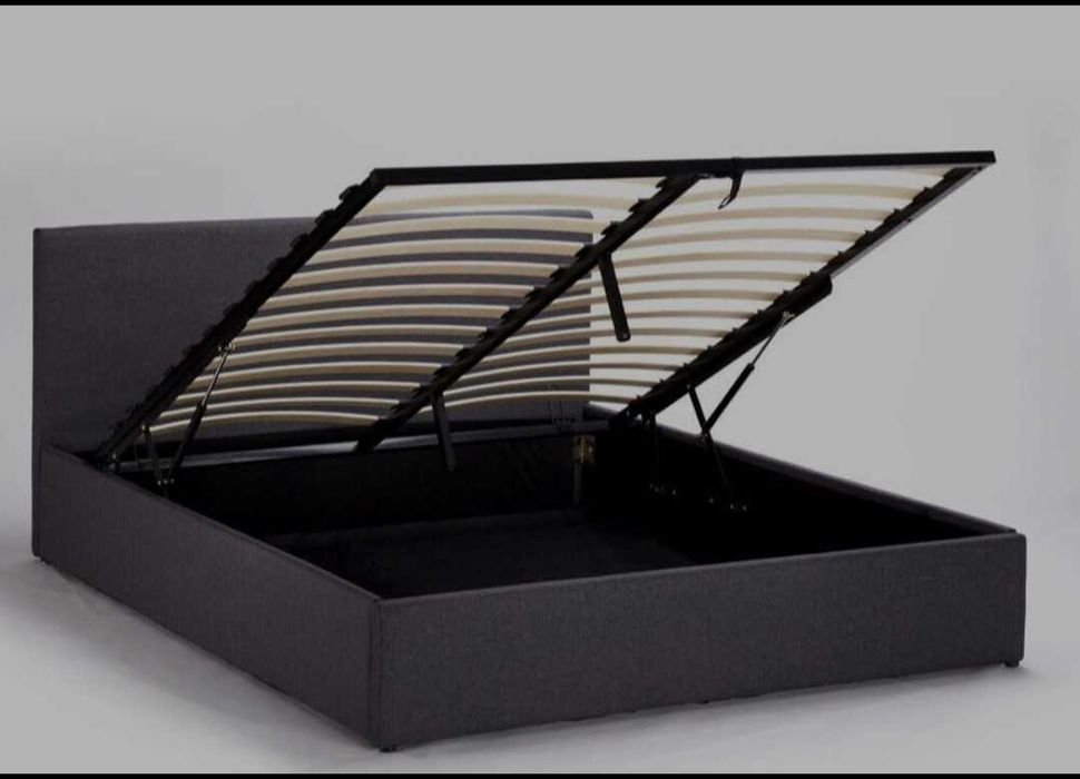 Cama box 135x190 nova, dentro dos caixotes