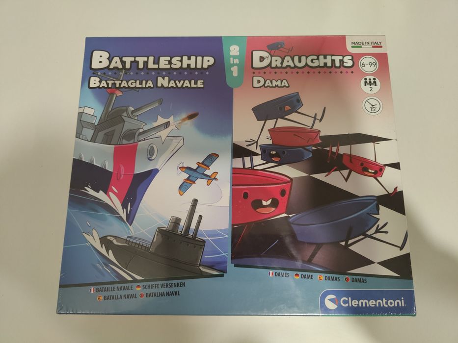 Jogo Batalha Naval NOVO - Clementoni - Jogo de tabuleiro