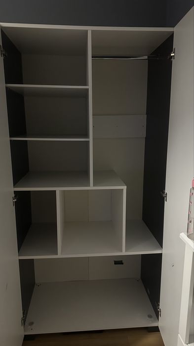 Szafa Meblik White 100cm - biała