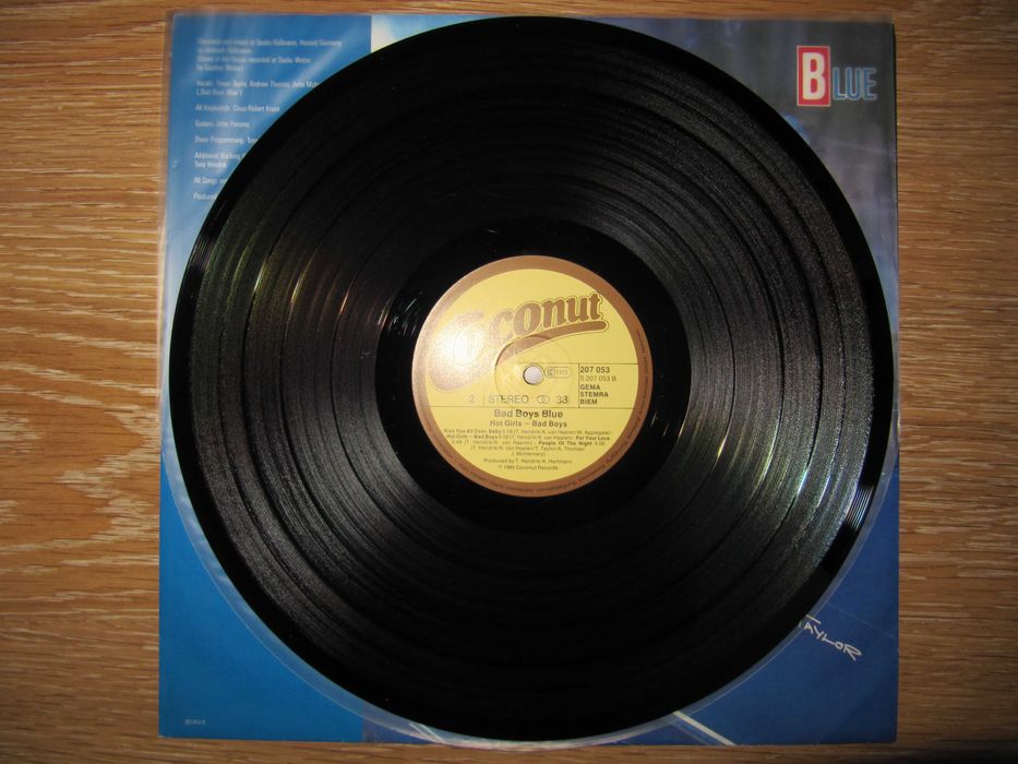 Пластинка - BAD BOYS BLUE -Hot Girls, Bad Boys- 1985 *Оригинал (NM)
