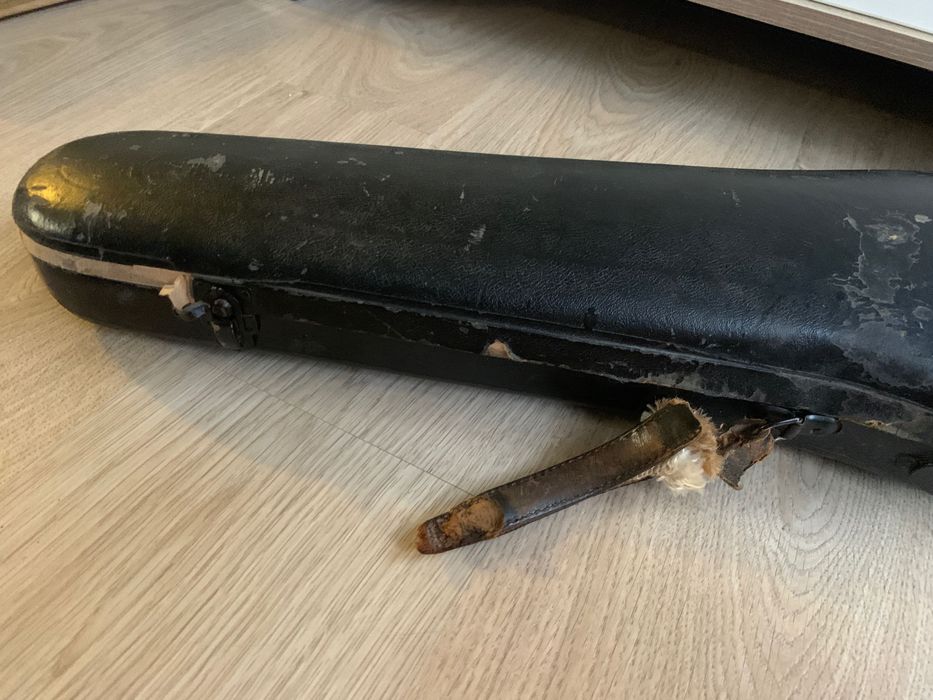 Skrzypce Antonius Stradivarius cremonensis kolekcjonerski futerał smyc