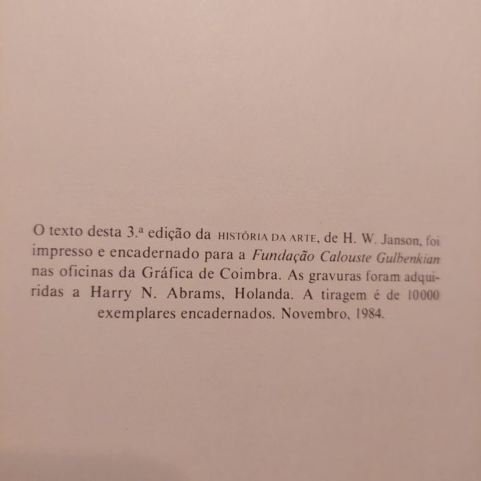 História da Arte, H. W. Janson