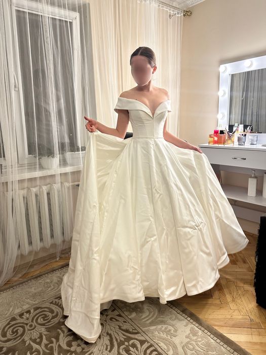 весільня сукня, шилась на замовлення, розмір xs,s,m