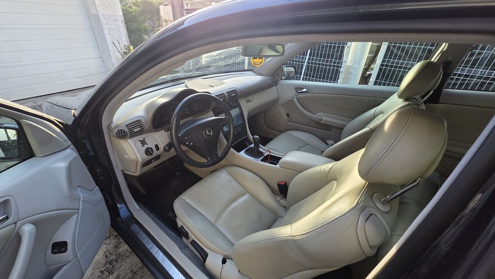 Mercedes Sport Coupe 200 kompressor troca