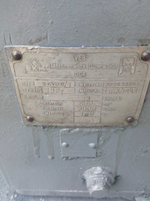 Silnik Froschnit 2KVD 8 RS09