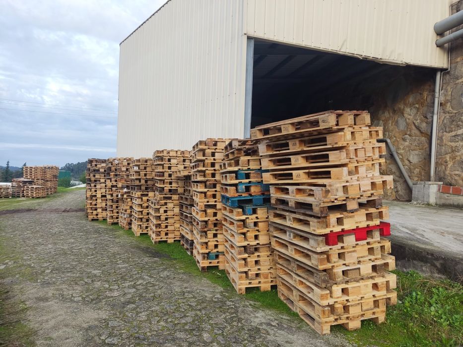 Paletes de madeira