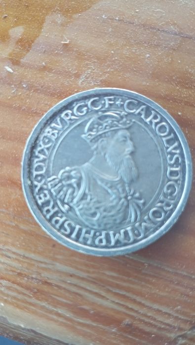 Moeda de prata 5 ECU belgica