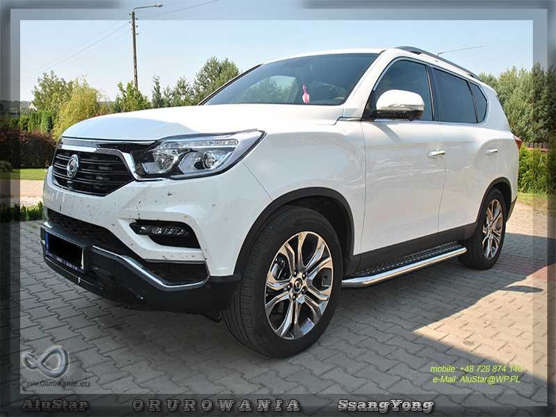 Ssangyung ACTION REXTON Podesty Orurowanie Stopnie