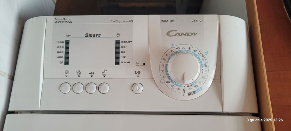 Tylko do Środy do 11.00 Pralka Candy City 104