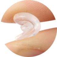 Noski Do Okularów 4Szt 11X6Mm Antypoślizgowe Transparentne Wciskane