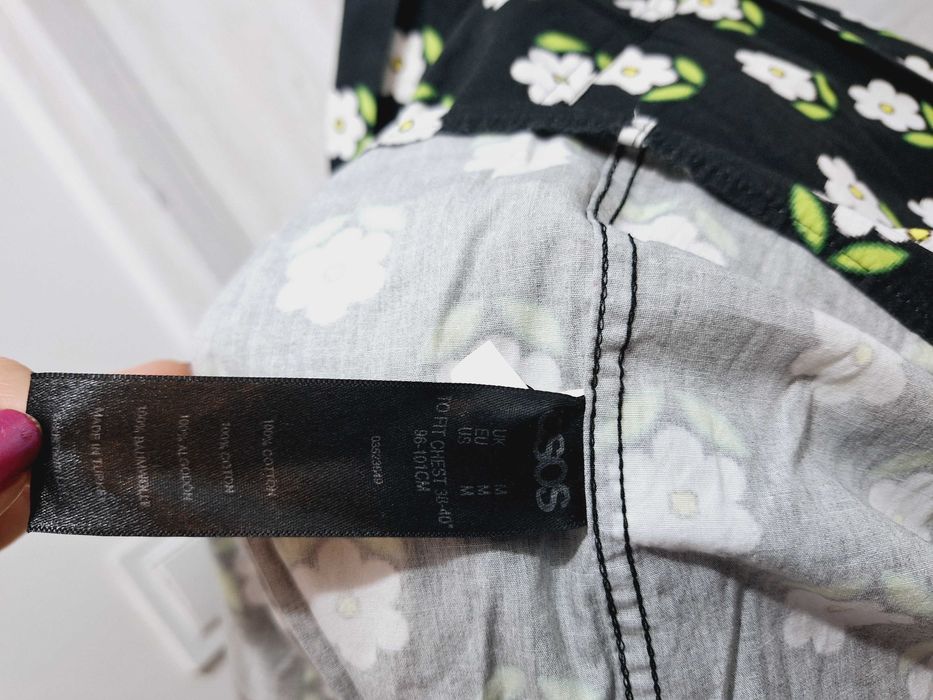 M Koszula stokrotki Asos ,bawełna
