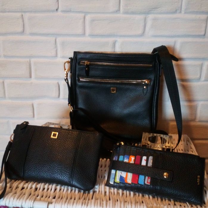 Portfel i saszetka LODIS -Skóra