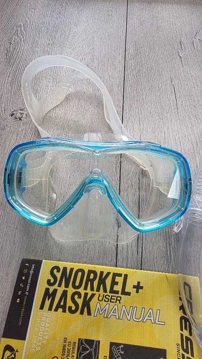 Maska do nurkowania okulary Cressi COMBO ESTRELLA dla dzieci Rozmiar 1