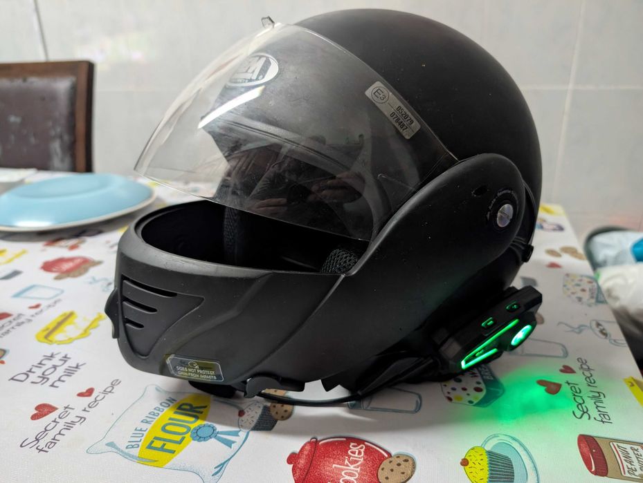 Capacete modular F16 bluetooth