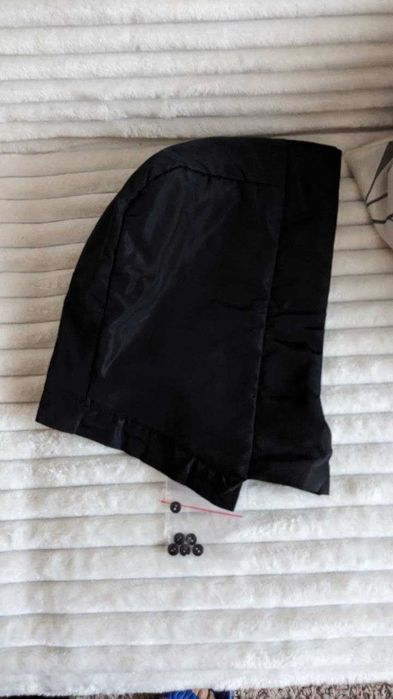 Капюшон, що відстібається, для куртки або пальто на осінь і зиму