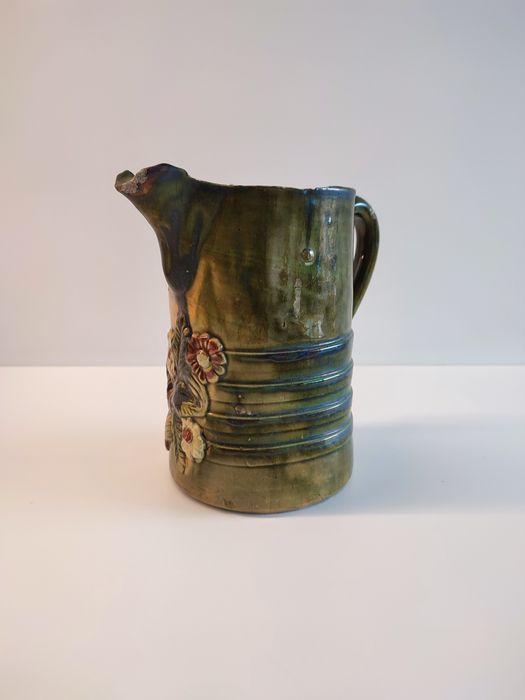 Jarro canjirão em faiança