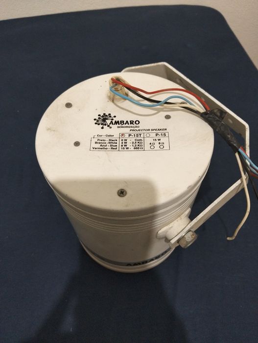Coluna de Som Projetora Ambaro P-15T (15W) – Som Ambiente / Industrial