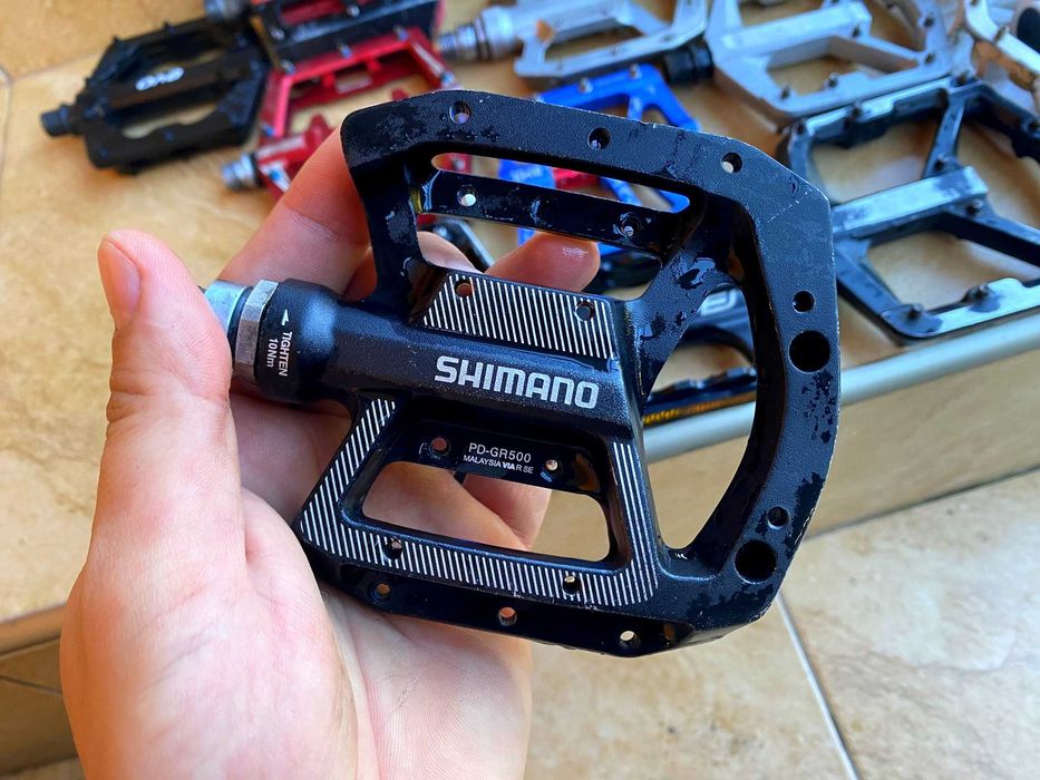 Педалі Shimano DEORE XT, XTR, SAINT, Crank Brothers, CUBE, Specialized
