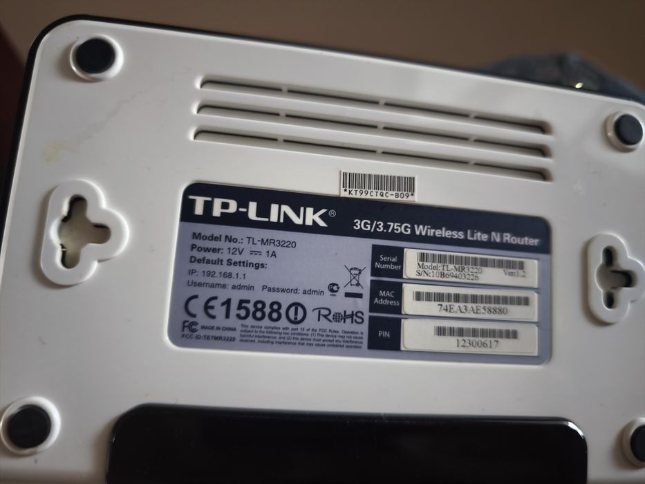 Dwa routery tplink