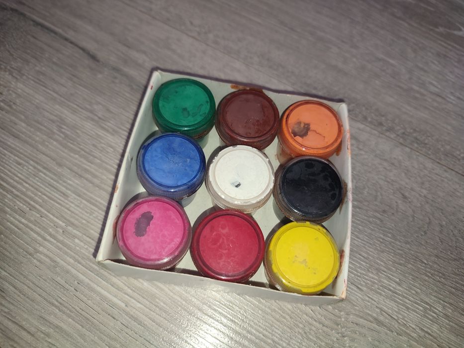Гуаш Couashe 9 colours дитяча шкільна