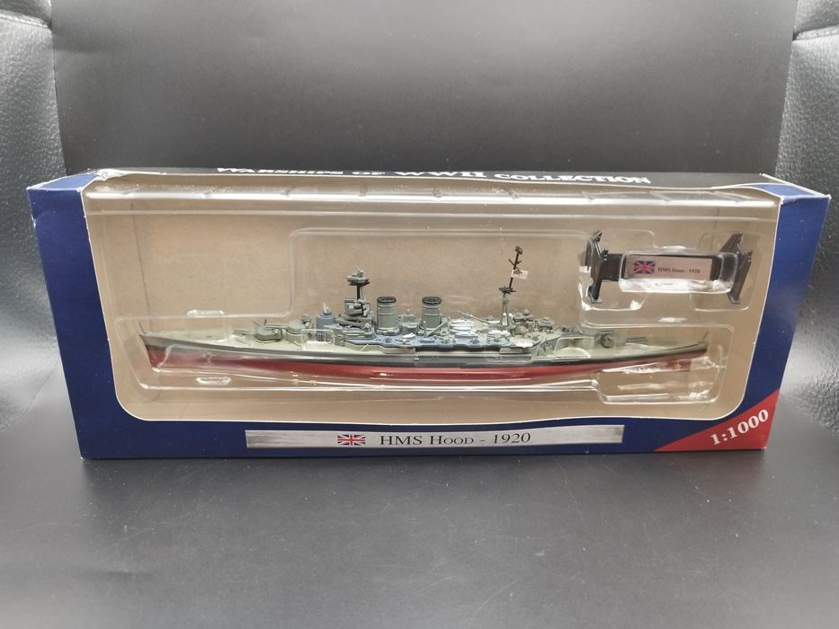1:1000 AmerCom  brytyjski krążownik liniowy HMS Hood 1920