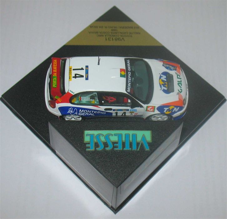 Vitesse - Toyota Corolla WRC -10º Rally da Catalunha 1998- Rui Madeira