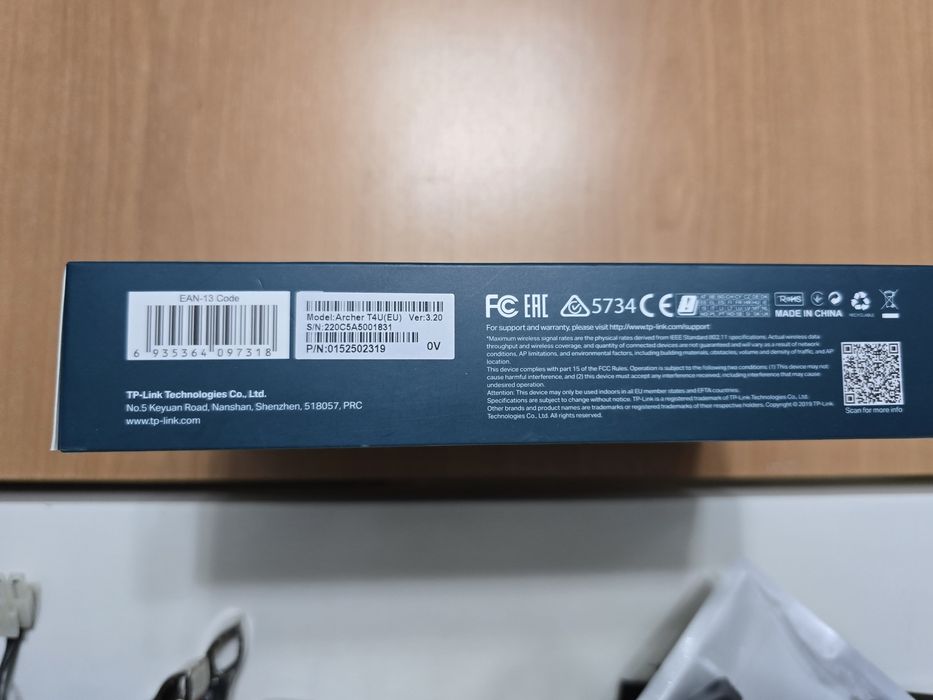 Adaptador USB wireless tp-link Archer t4u ac1300