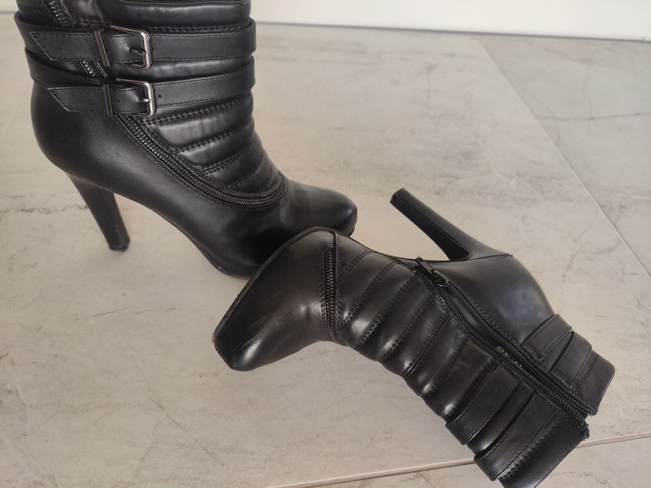 Sprzedam buty damskie rozm 38 skóra ocieplane