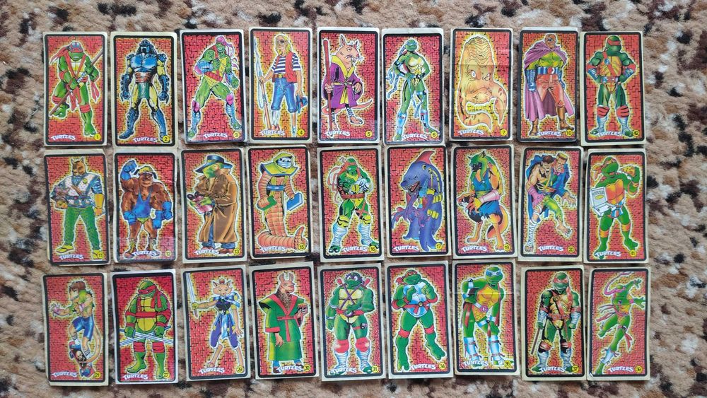 Наклейки 90-х Turtles