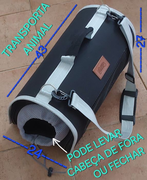 TRANSPORTADORA ANIMAL,CÃES/GATOS. Casa,Viagens,Passeio,Veterinário.