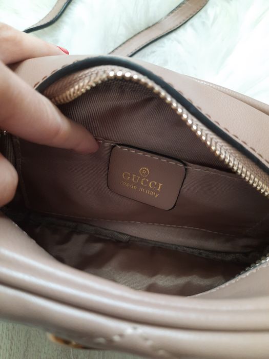 Beżowa Torebka GG gucci