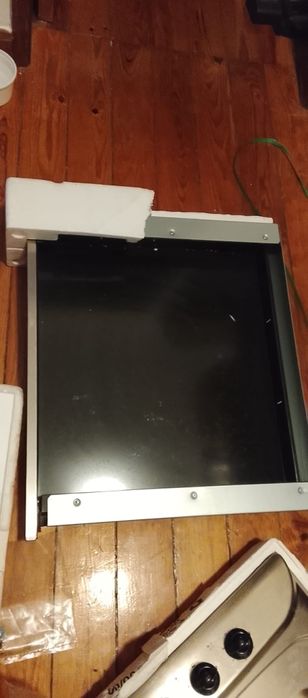 placa a gás com um bico elétrico