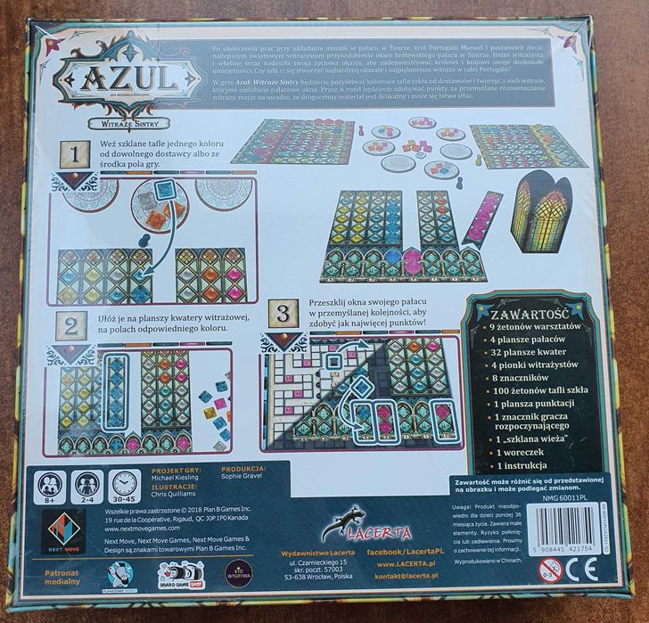 Azul: Witraże Sintry, nowa, PL