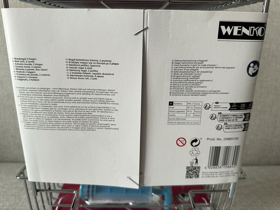Wenko Bari - półka łazienkowa