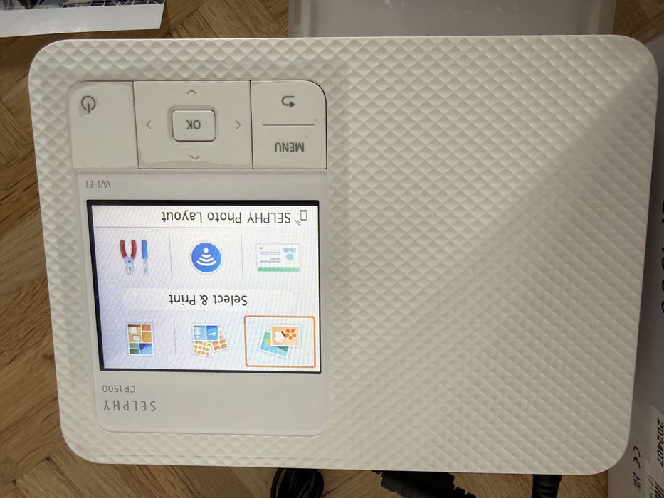 Drukarka fotograficzna canon selphy cp1500 jak nowa