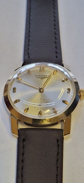 Złoty zegarek Longines próba 585