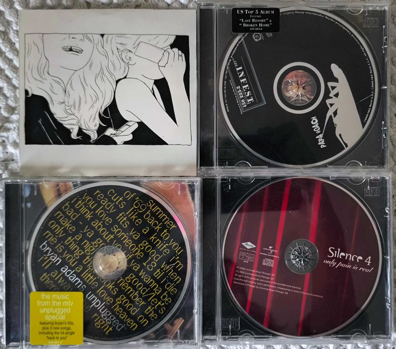 Conjunto de CDs originais
