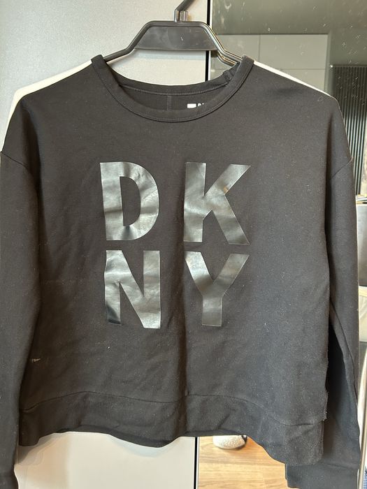 Bluza DKNY S czarno biała
