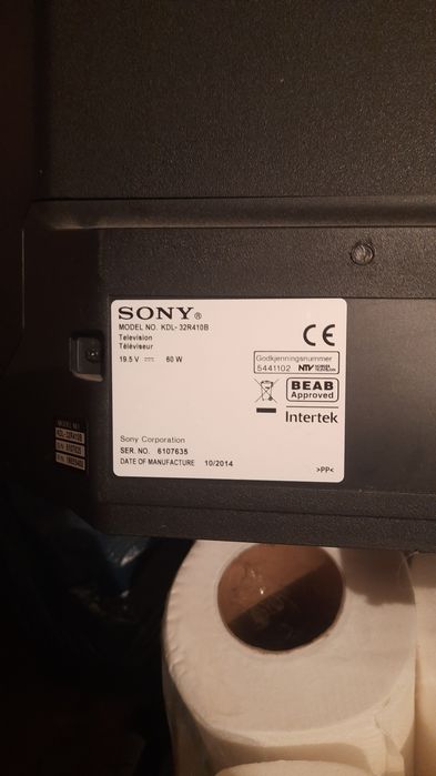 Telewizor 32 cale Sony na części Model NO  KDL-32R410B